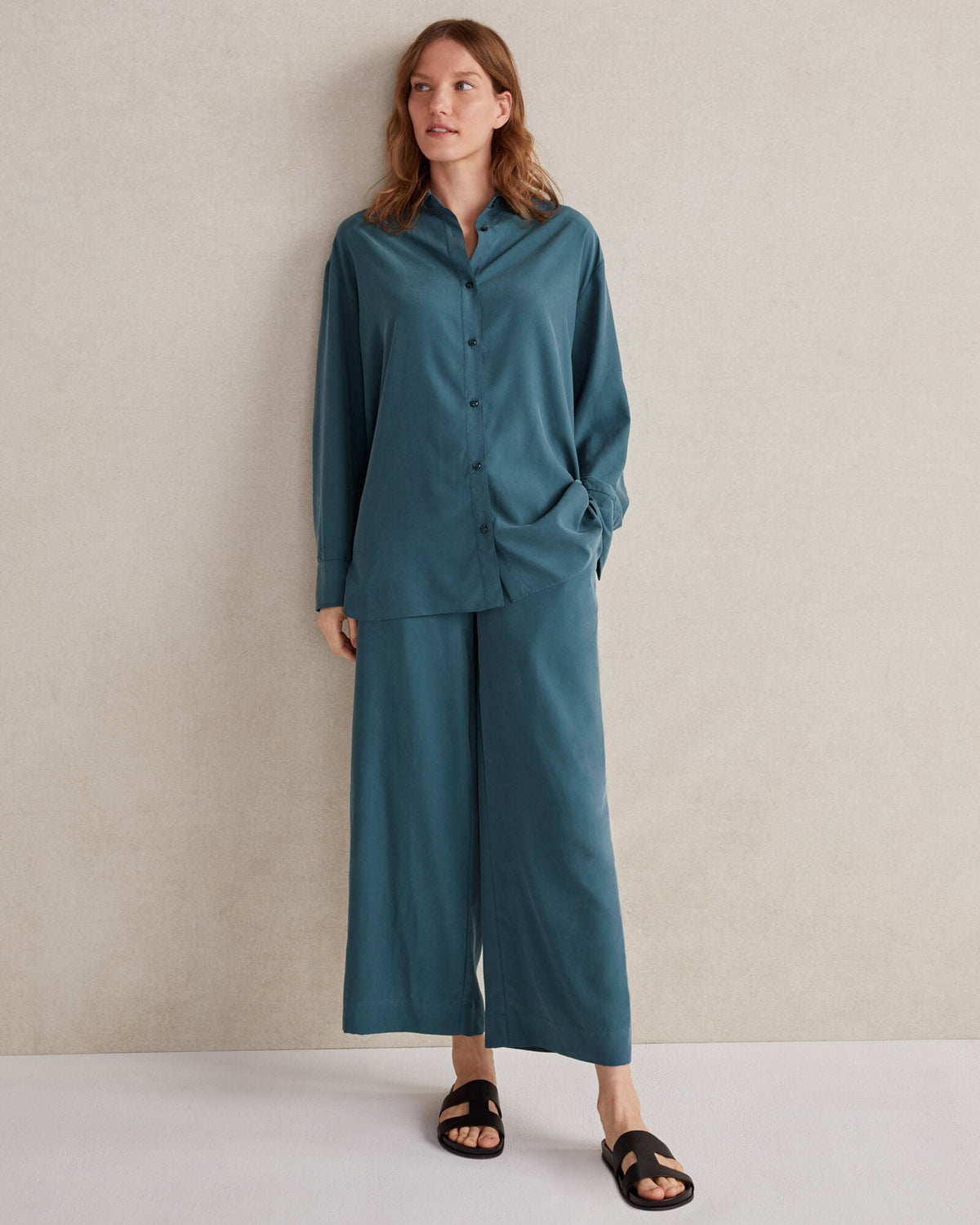 MODAL OVERSIZED SHIRT | Talbots