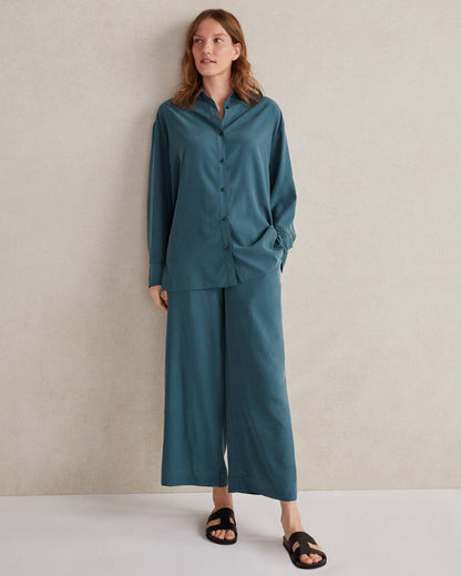 MODAL OVERSIZED SHIRT | Talbots