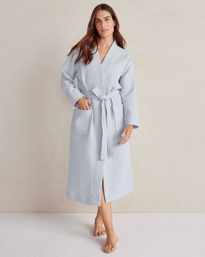ORGANIC COTTON WAFFLE ROBE | Talbots