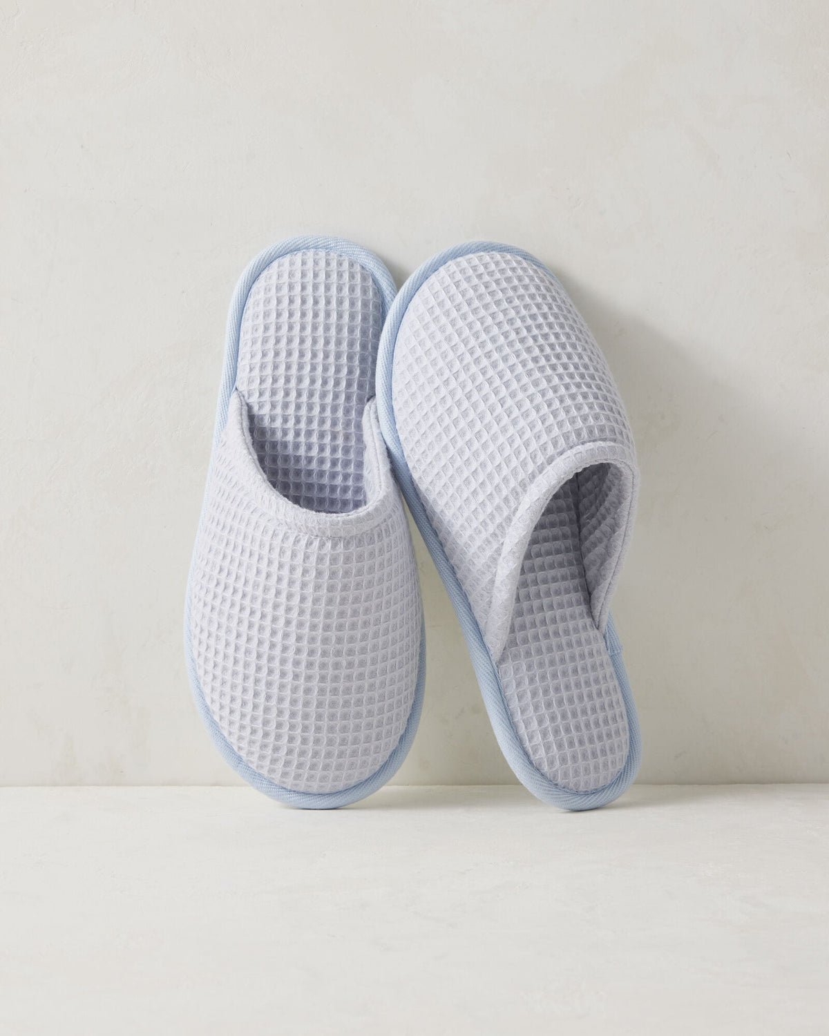 ORGANIC COTTON TERRY WAFFLE SLIPPERS | Talbots