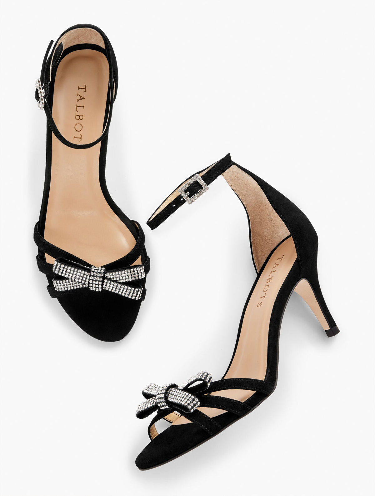 ERICA SUEDE ANKLE STRAP SANDALS | Talbots