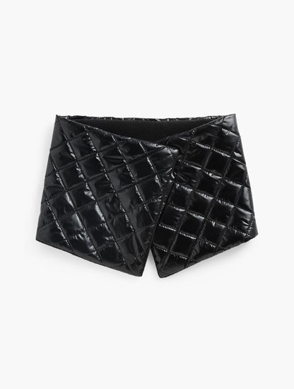 QUILTED PUFFER COLLAR SCARF | Talbots