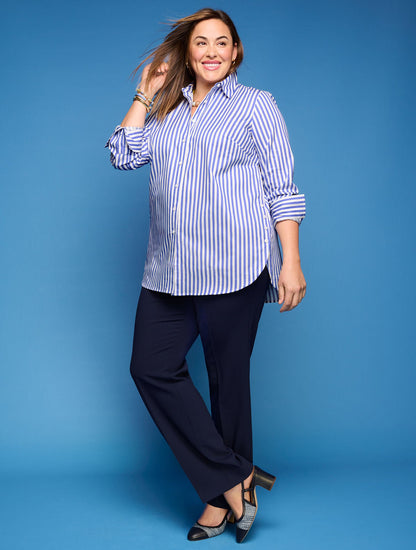 TALBOTS SOUTHAMPTON TAILORED STRETCH STRAIGHT LEG PANTS | Talbots