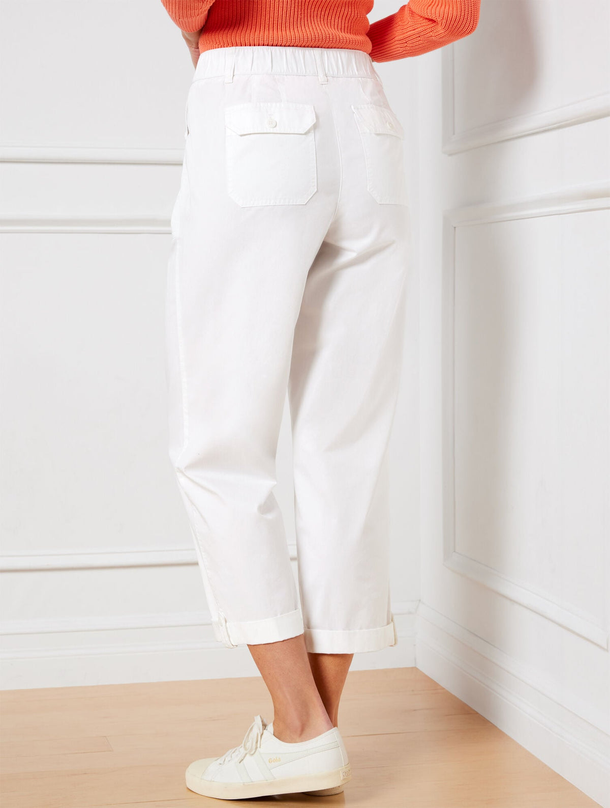 RELAXED CROP PANT | Talbots