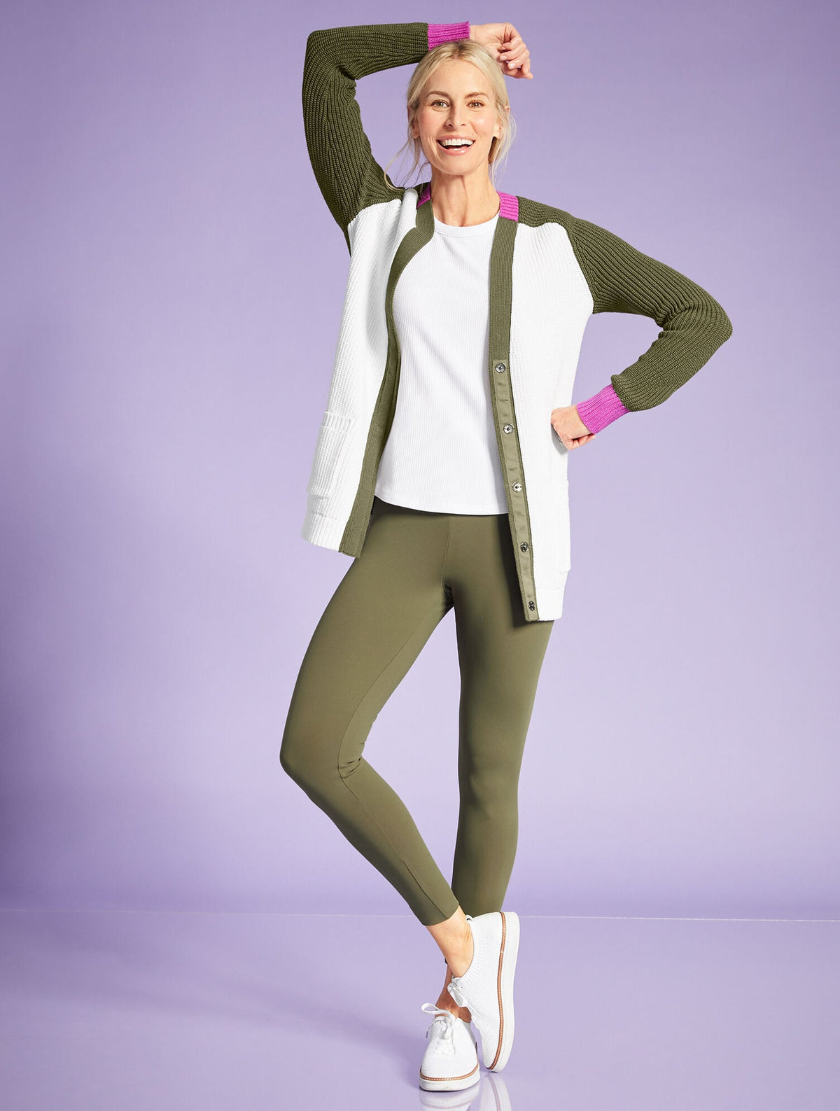 RIBBED RACERBACK TANK | Talbots