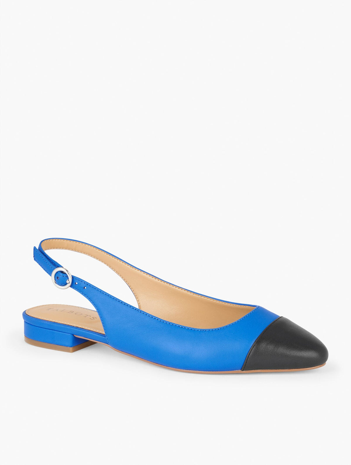 EDISON NAPPA SLINGBACK FLATS | Talbots