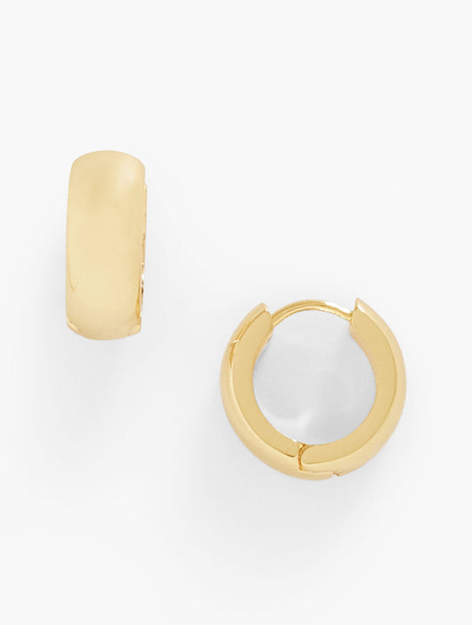 CLASSIC HUGGIE HOOP EARRINGS | Talbots