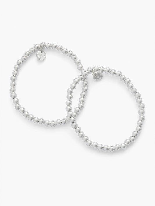 BEADED STRETCH BRACELET SET | Talbots
