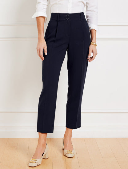 EASY TRAVEL TAPERED ANKLE PANTS | Talbots