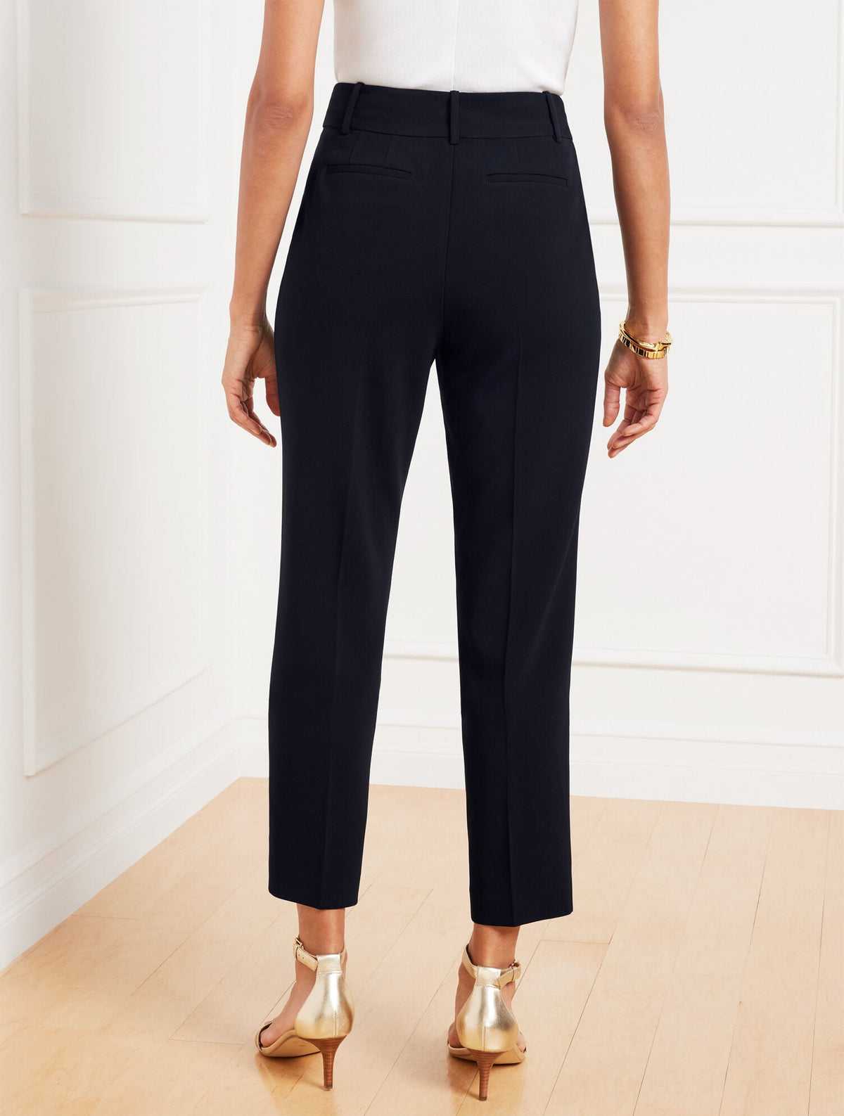 EASY TRAVEL TAPERED ANKLE PANTS | Talbots