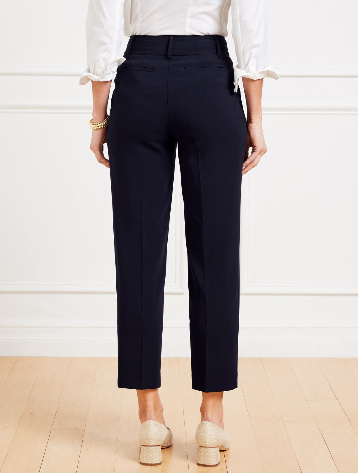 EASY TRAVEL TAPERED ANKLE PANTS | Talbots