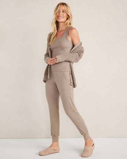 ORGANIC COTTON SCOOP NECK TANK | Talbots