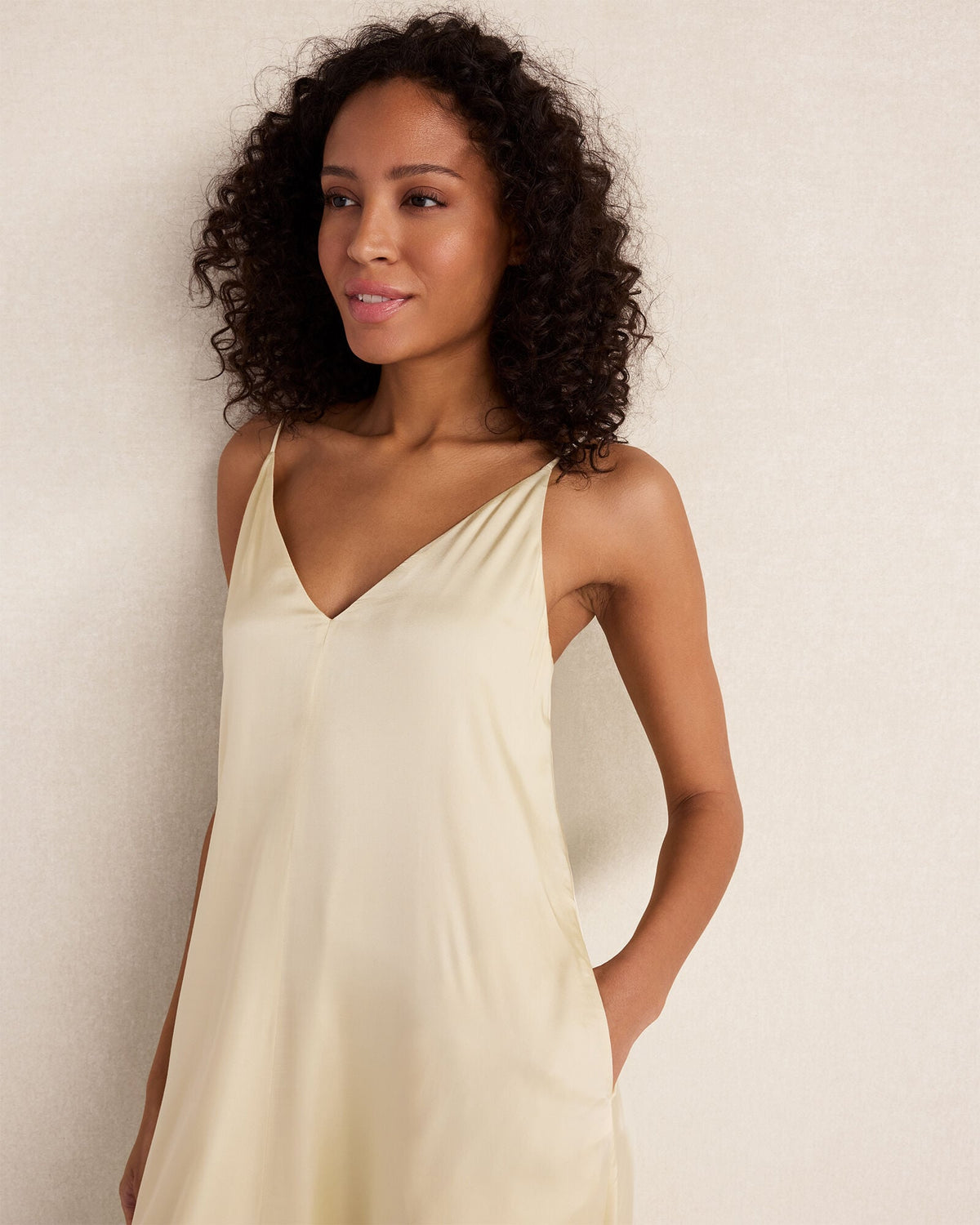SILKY MAXI DRESS | Talbots