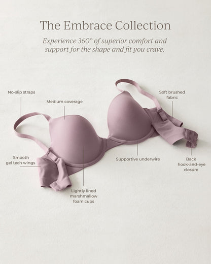 EMBRACE LIGHTLY-LINED T-SHIRT BRA | Talbots