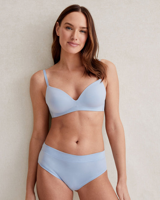 EMBRACE LIGHTLY-LINED NO-WIRE T-SHIRT BRA | Talbots