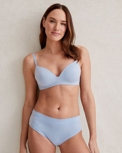 EMBRACE LIGHTLY-LINED NO-WIRE T-SHIRT BRA | Talbots