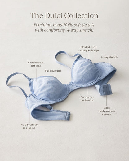 DULCI UNLINED PERFECT COVERAGE BRA | Talbots