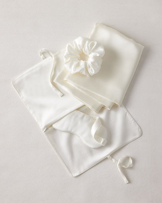 WASHABLE SILK IVORY GIFT SET | Talbots