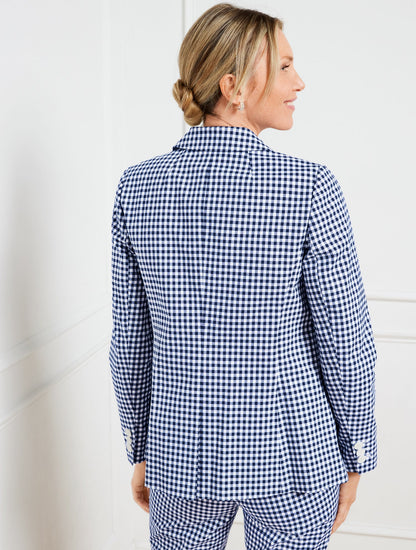 BLAZER - PREPPY GINGHAM | Talbots