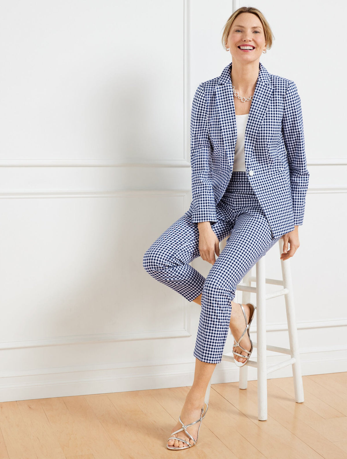 BLAZER - PREPPY GINGHAM | Talbots