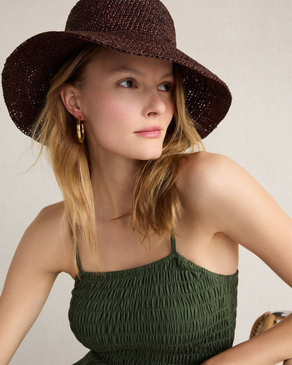 RAFFIA BUCKET HAT | Talbots