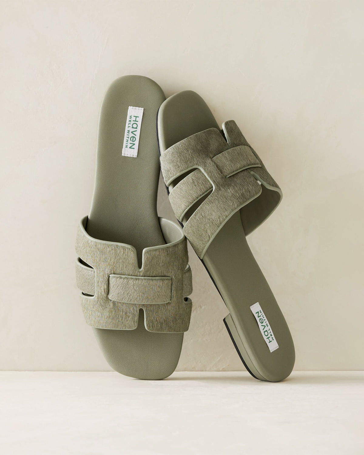 CALFHAIR WOVEN SANDALS | Talbots