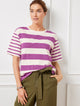 IVORY/PURPLE THISTLE