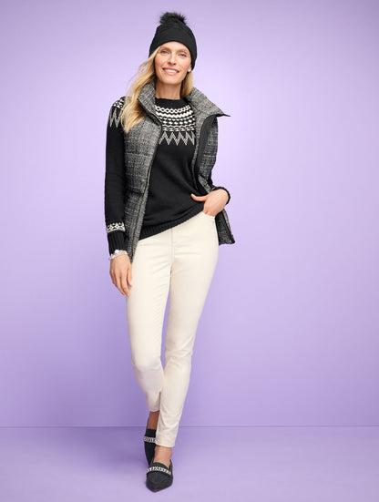 STRETCH CORDUROY LEGGINGS - SOLIDS | Talbots