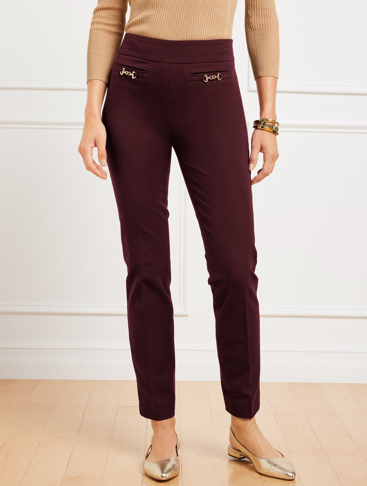 TALBOTS CHATHAM SLIM ANKLE PANTS | Talbots