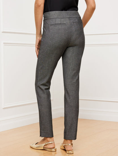 TALBOTS CHATHAM SLIM ANKLE PANTS - SHARKSKIN | Talbots