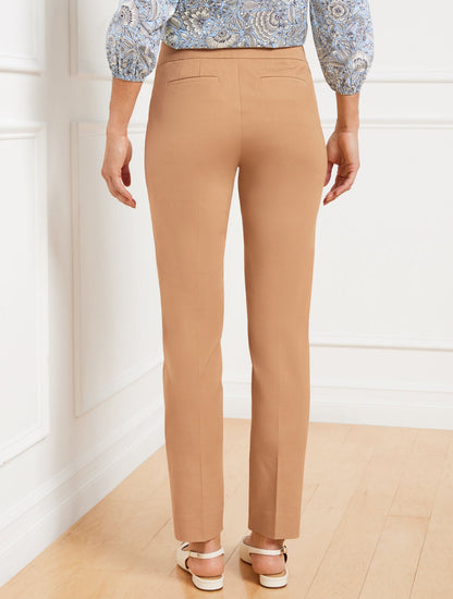 TALBOTS CHATHAM SLIM LEG ANKLE PANTS - CURVY FIT | Talbots