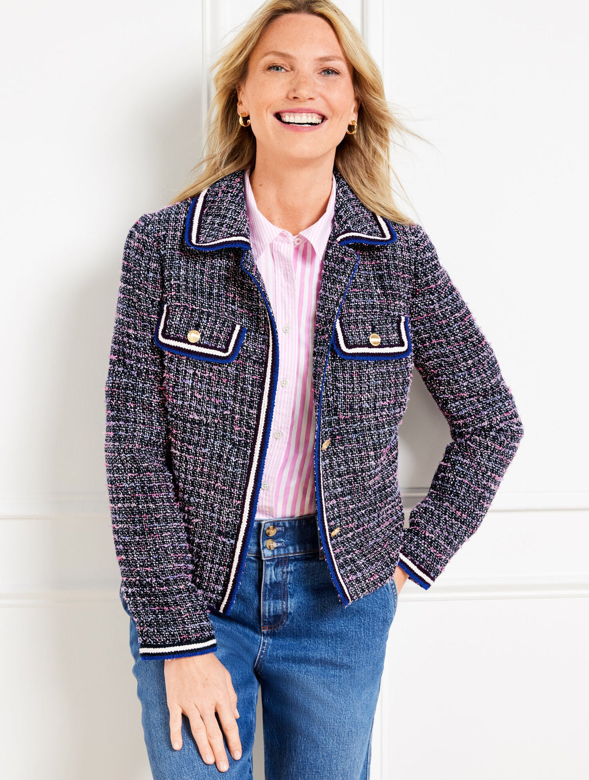 BREEZE TWEED JACKET | Talbots