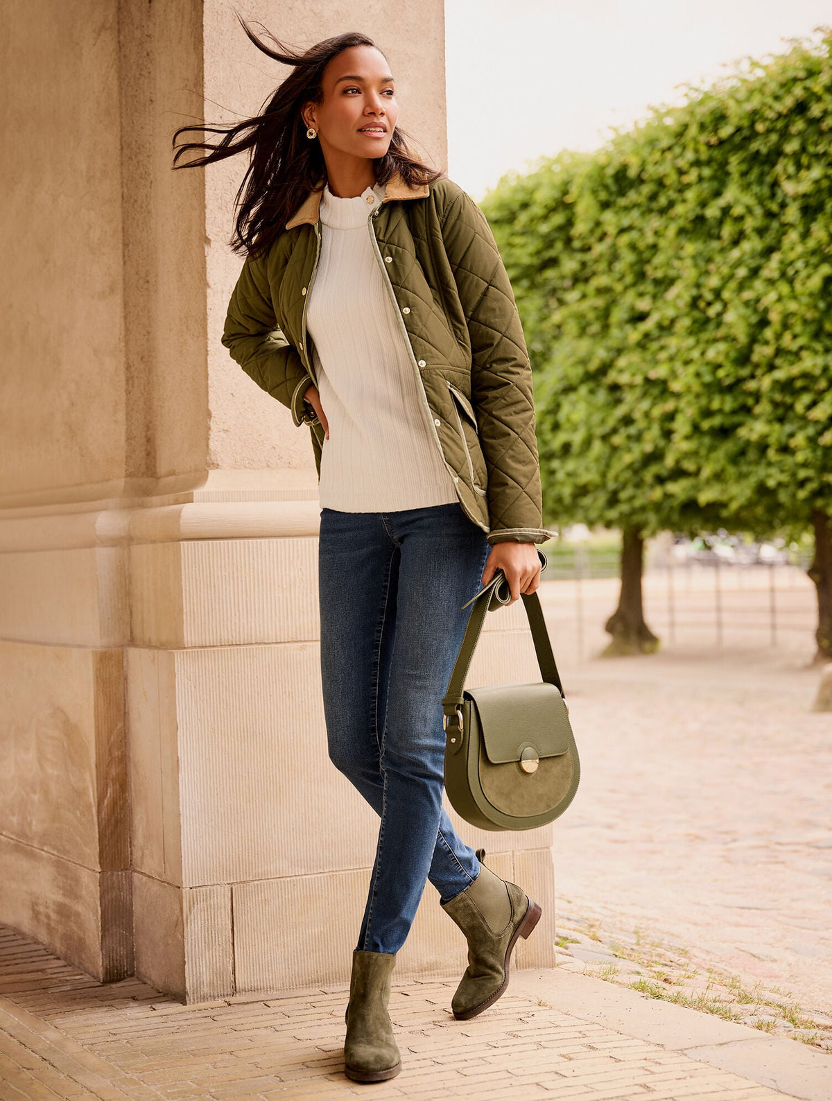 QUILTED BARN JACKET | Talbots