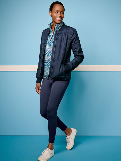 OUT & ABOUT HALF-ZIP PULLOVER - FASCINATING SCALLOP | Talbots