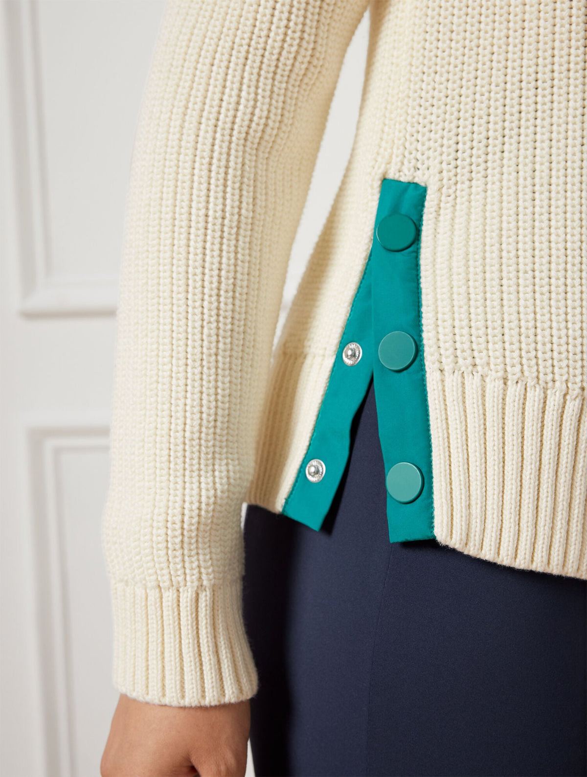 COOLMAX® SNAP HALF-ZIP SWEATER | Talbots