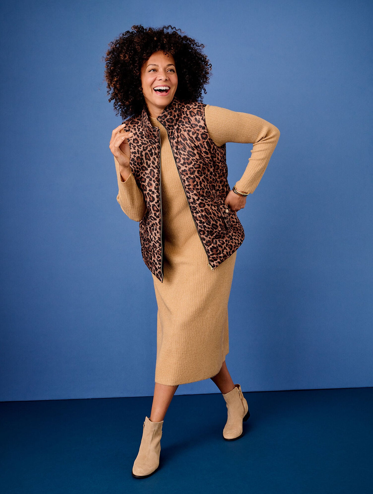 MOCKNECK SWEATER DRESS | Talbots