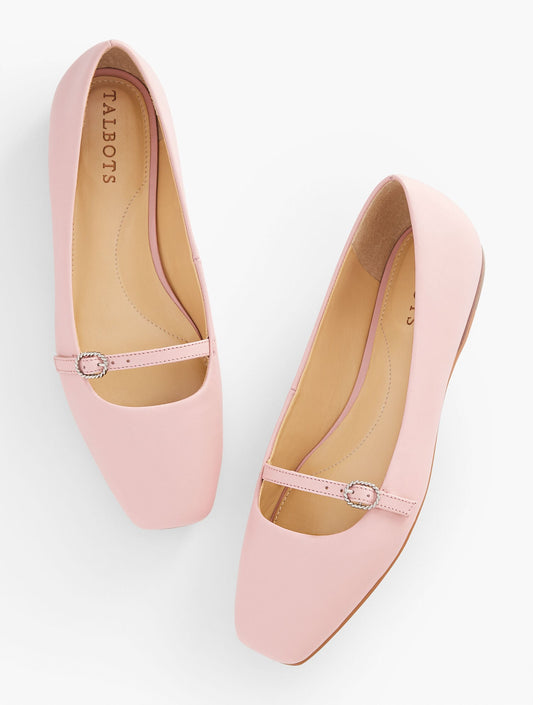SLOAN MARY JANE NAPPA FLATS | Talbots