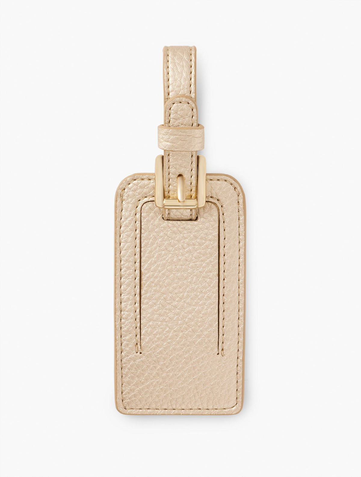 METALLIC LUGGAGE TAG | Talbots