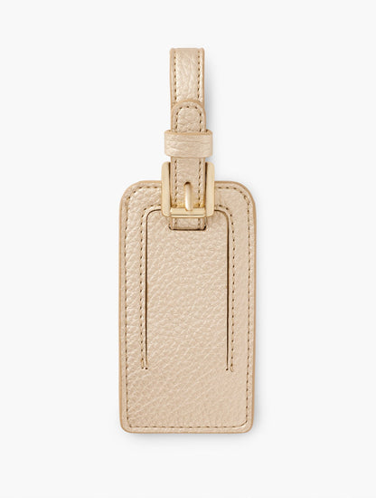 METALLIC LUGGAGE TAG | Talbots