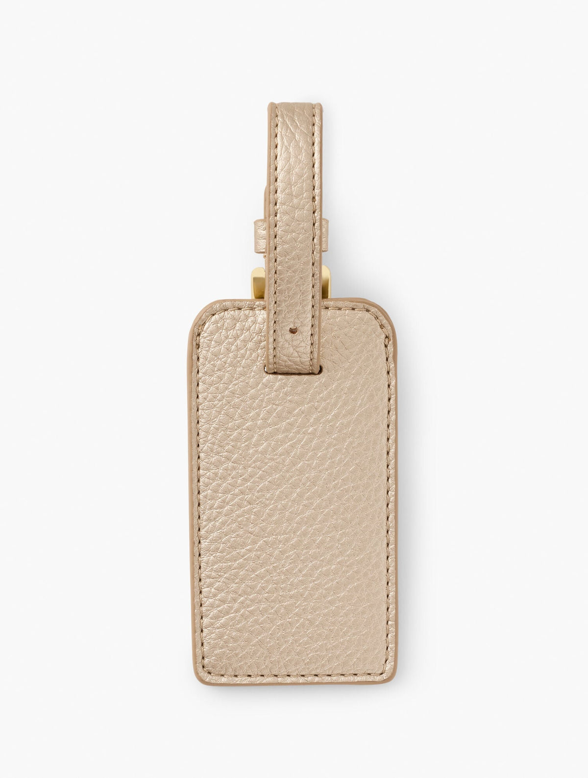 METALLIC LUGGAGE TAG | Talbots