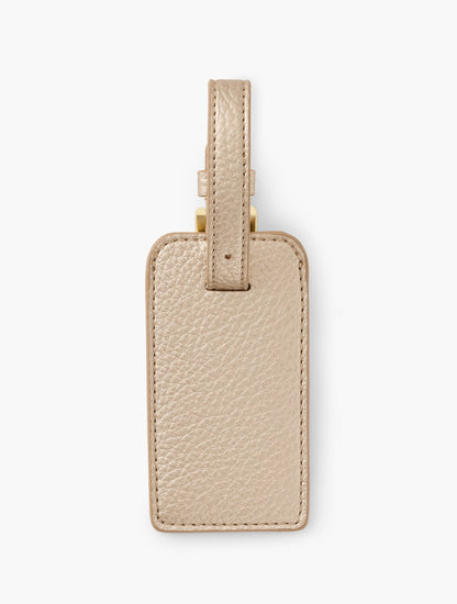 METALLIC LUGGAGE TAG | Talbots