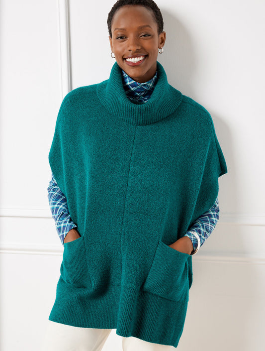 TURTLENECK PONCHO | Talbots