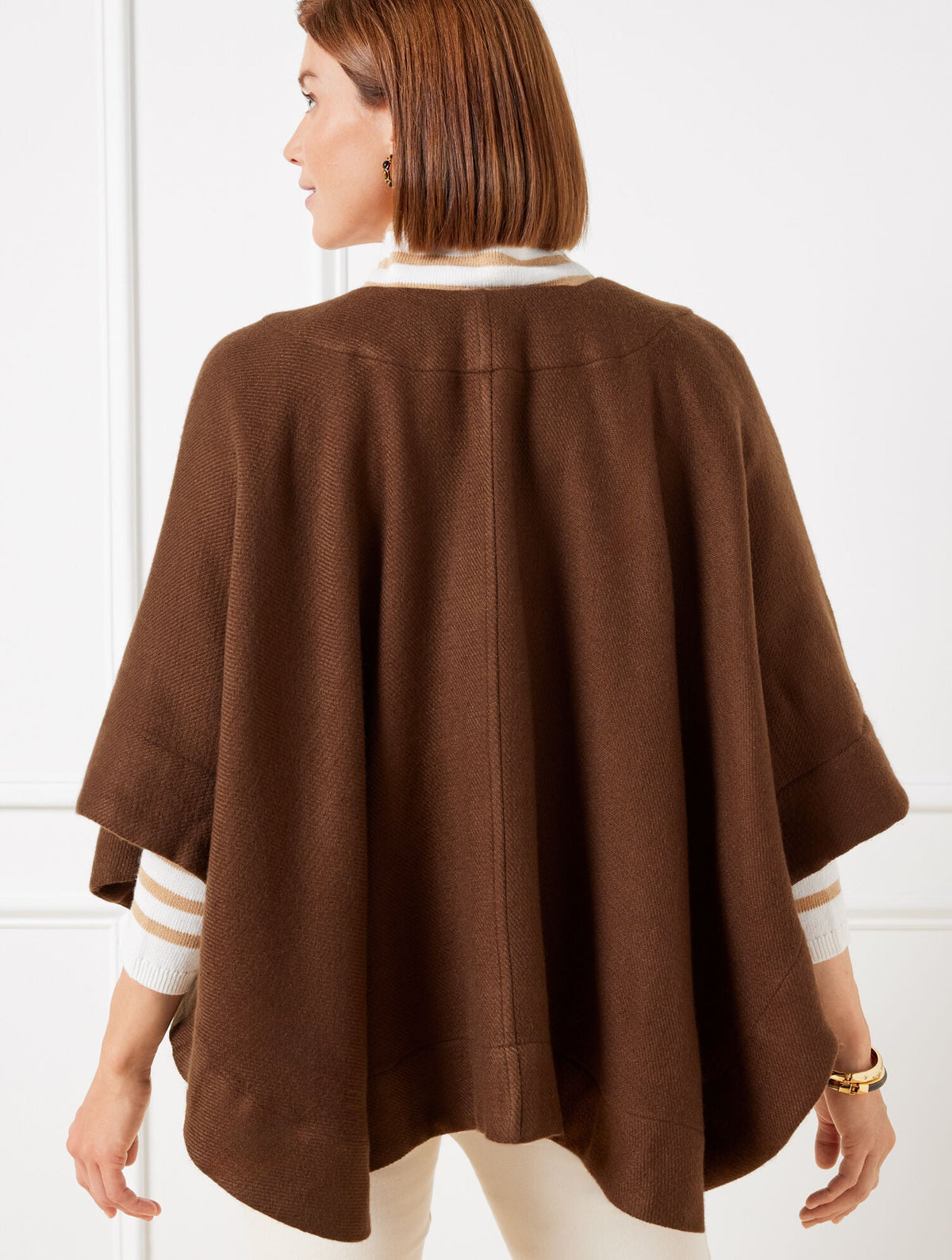 WOVEN RUANA | Talbots