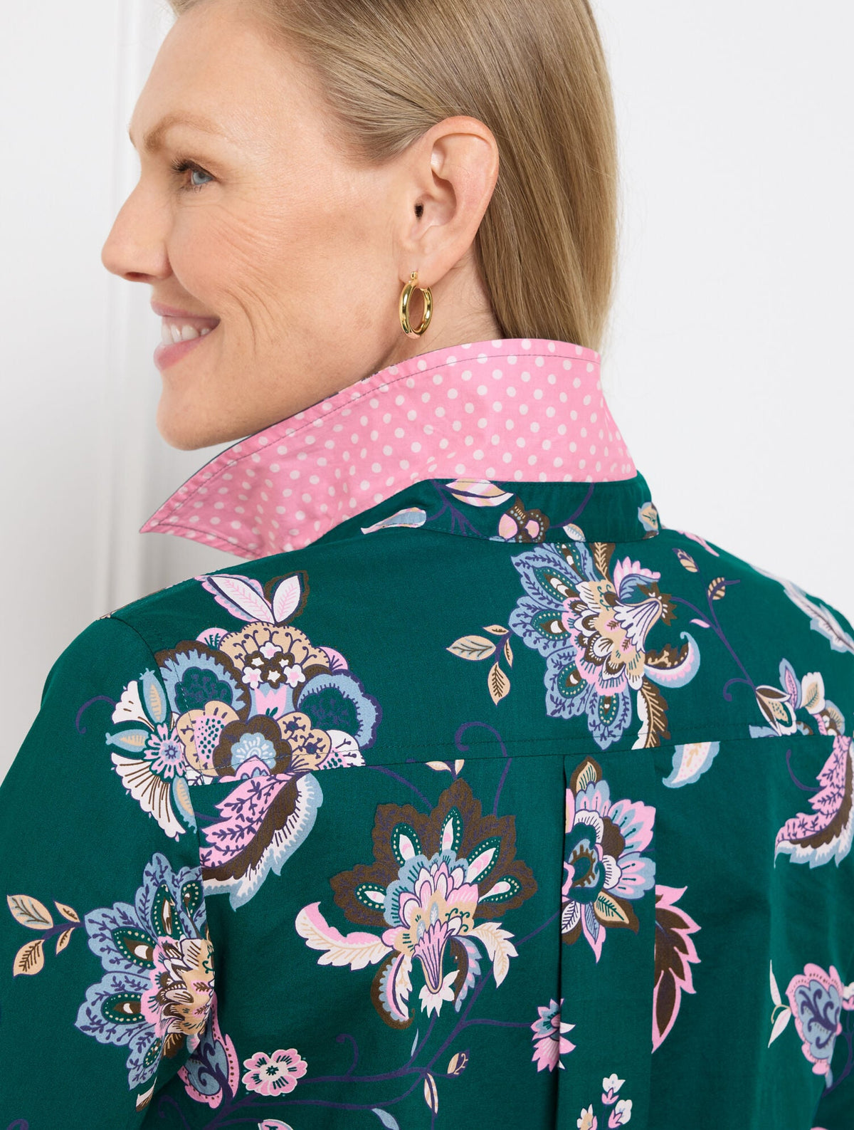 MODERN CLASSIC SHIRT - ORNATE JACOBEAN | Talbots