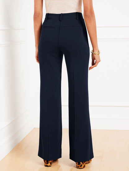 EASY TRAVEL FLARE LEG PANTS | Talbots