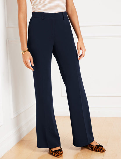 EASY TRAVEL FLARE LEG PANTS | Talbots