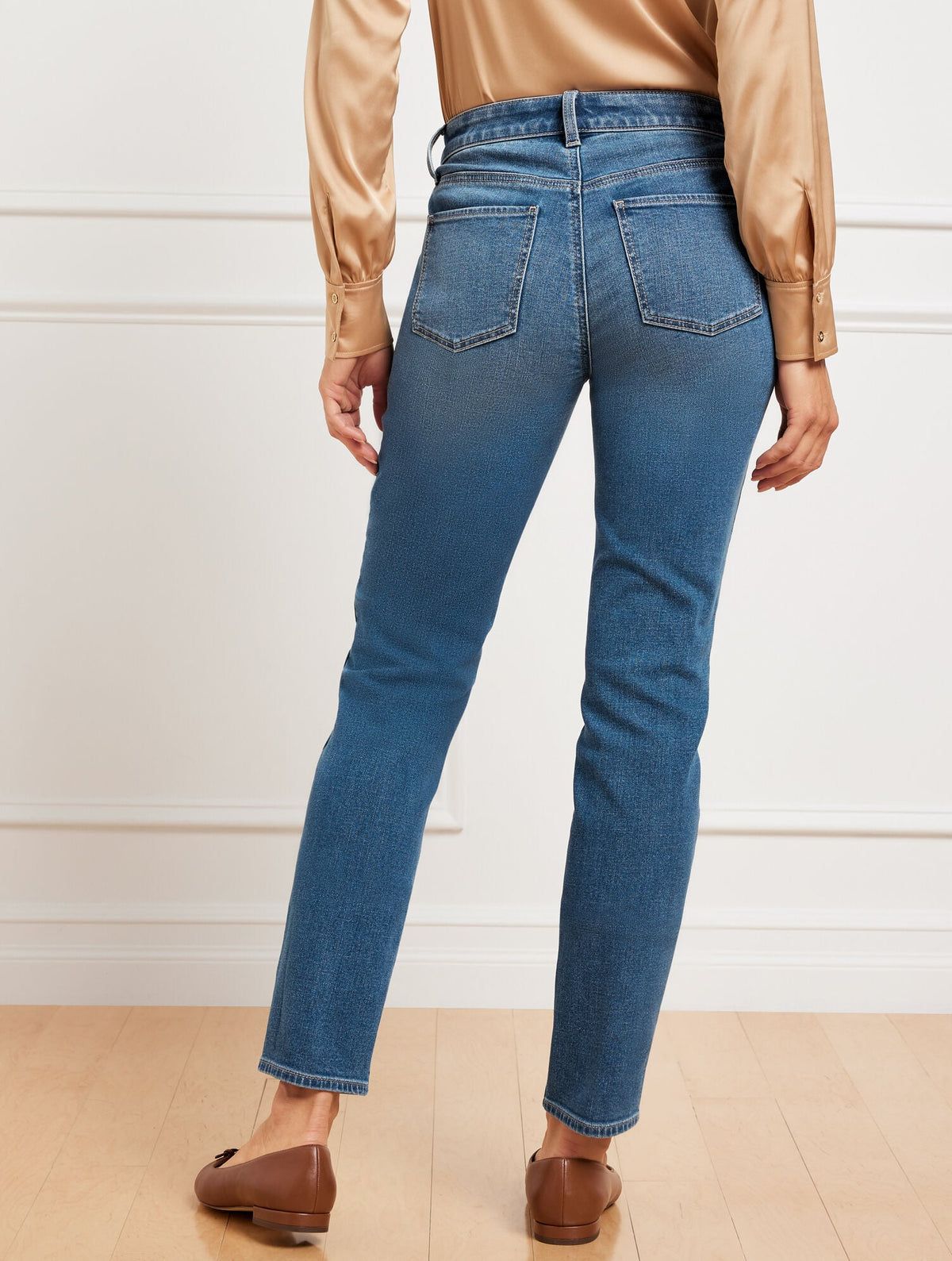 SLIM ANKLE JEANS - CULVER WASH | Talbots