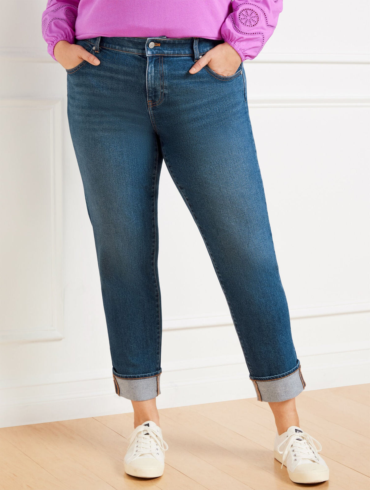 EVERYDAY RELAXED LEG JEANS - SONIA WASH | Talbots