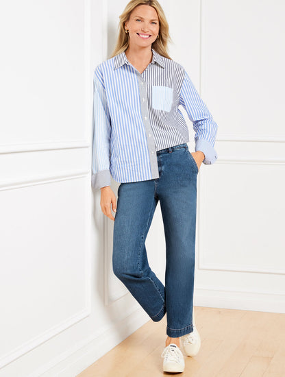 STRAIGHT ANKLE JEANS - SYDNEY WASH | Talbots