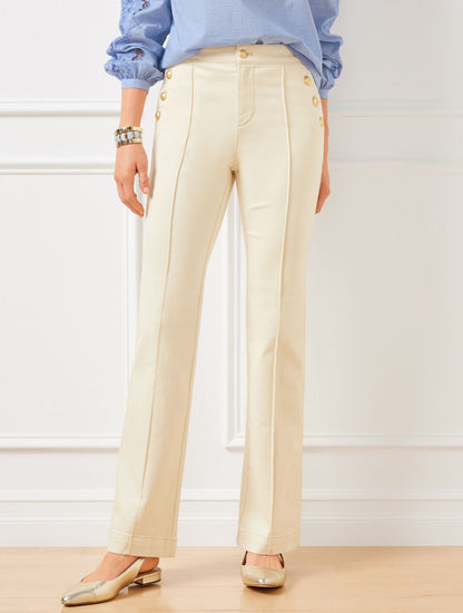FLARE LEG SAILOR JEANS | Talbots